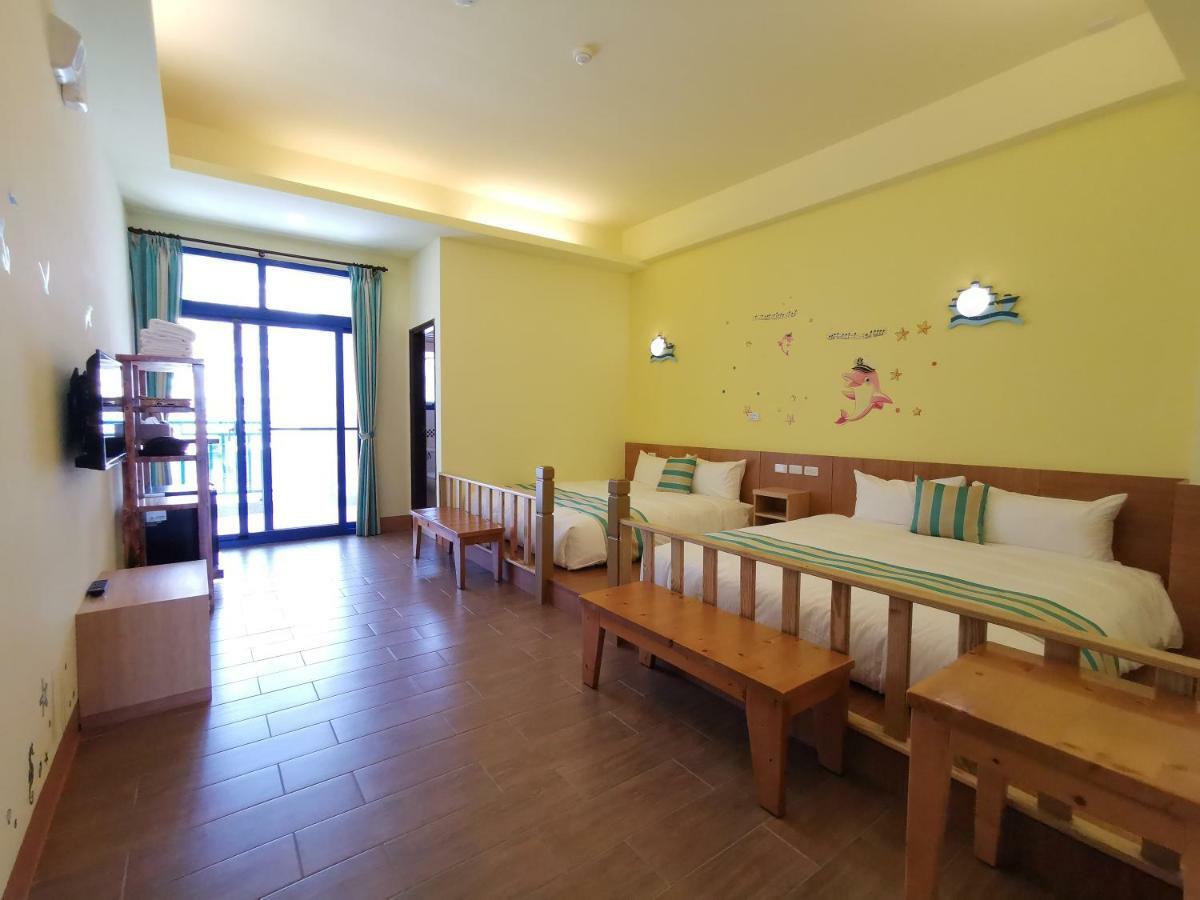 Love Ocean & Happy Bay Homestay Donggang Exterior foto